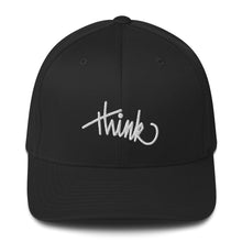 Load image into Gallery viewer, think | Premium Fitted Hat