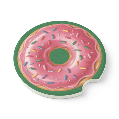 Donut Soapstone Car Coaster