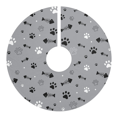 Kitty Christmas Tree Skirt