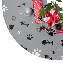 Load image into Gallery viewer, Kitty Christmas Tree Skirt
