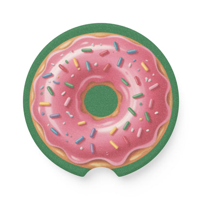 Donut Soapstone Car Coaster