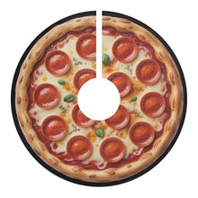 Load image into Gallery viewer, Pizza Christmas Tree Skirt
