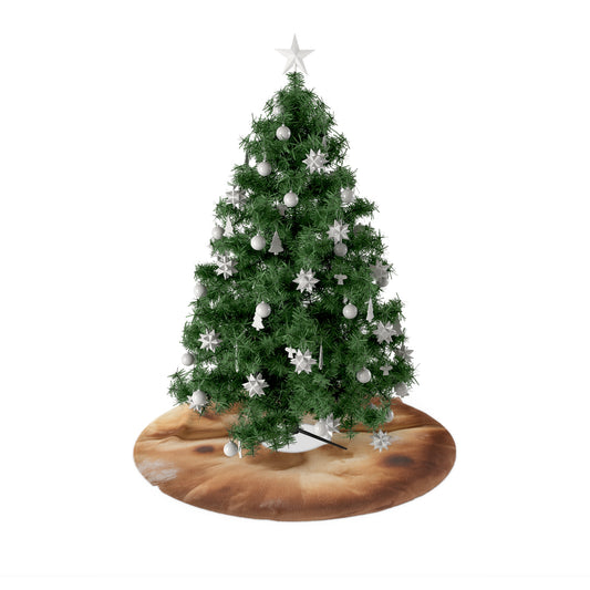 Pita Bread Christmas Tree Skirt