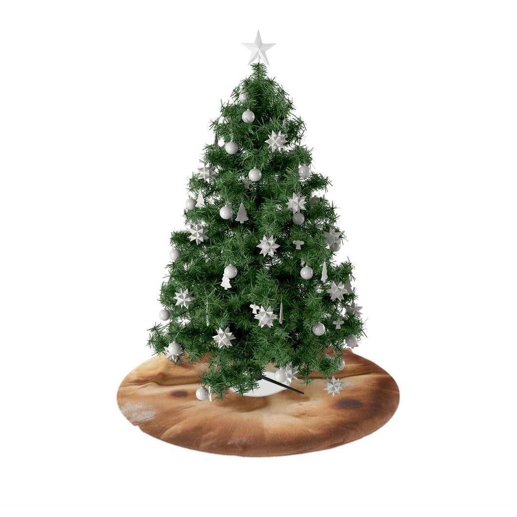 Pita Bread Christmas Tree Skirt