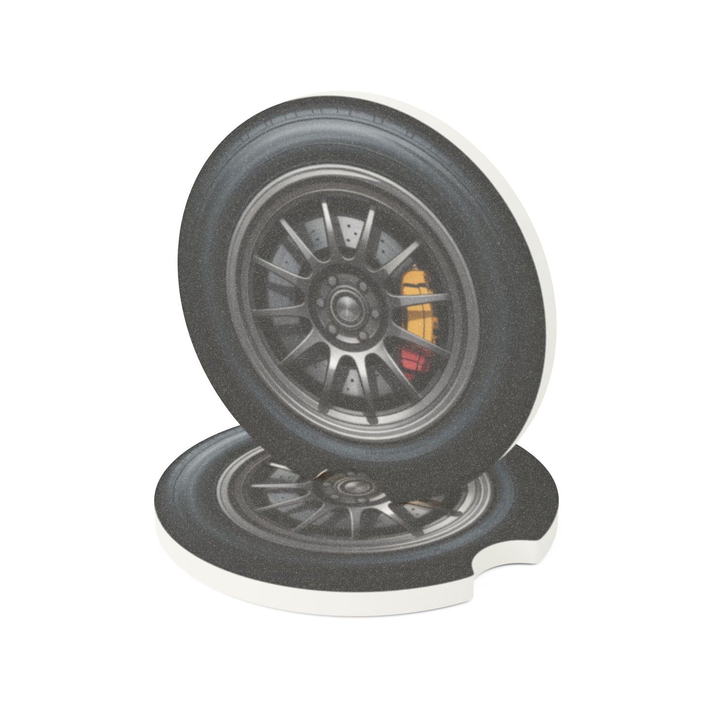 Track Star Soapstone Car Coaster