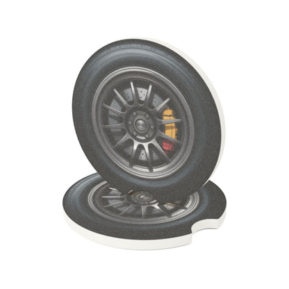 Track Star Soapstone Car Coaster