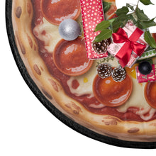 Load image into Gallery viewer, Pizza Christmas Tree Skirt
