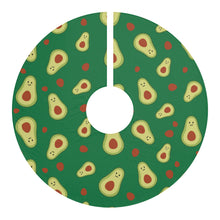 Load image into Gallery viewer, Avocado Christmas Tree Skirt
