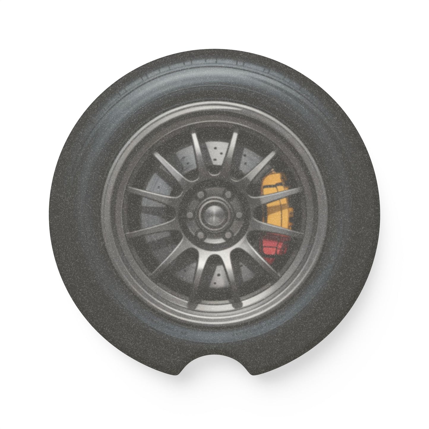 Track Star Soapstone Car Coaster