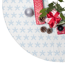 Load image into Gallery viewer, Snowflake Christmas Tree Skirt
