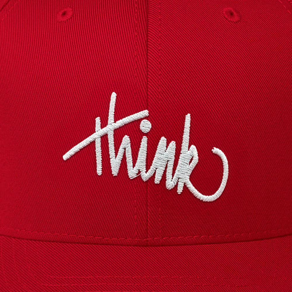 think | Premium Fitted Hat