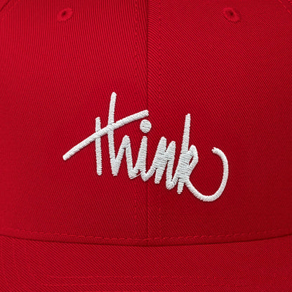 think | Premium Fitted Hat