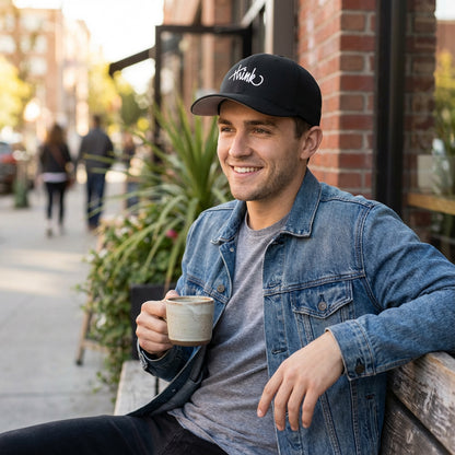 think | Premium Fitted Hat