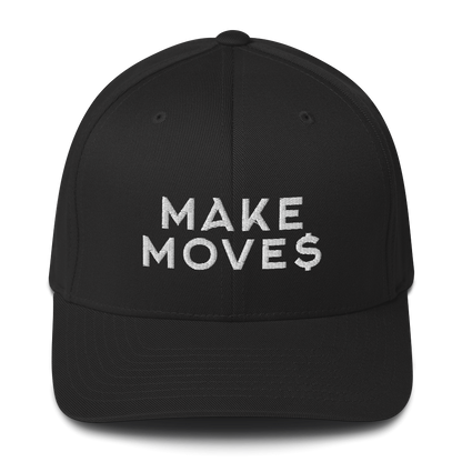 MAKE MOVE$ | Premium Fitted Hat