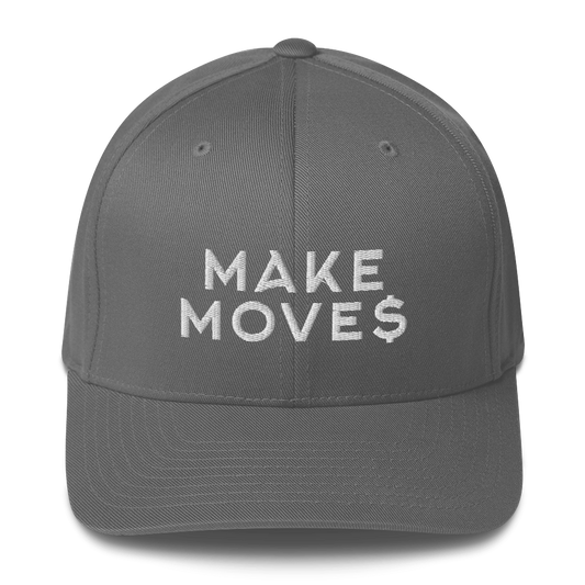 MAKE MOVE$ | Premium Fitted Hat